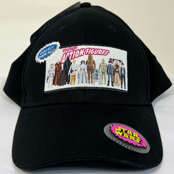 Disney Parks Star Wars Vintage Action Figures Hat Cap - Picture 1 of 7